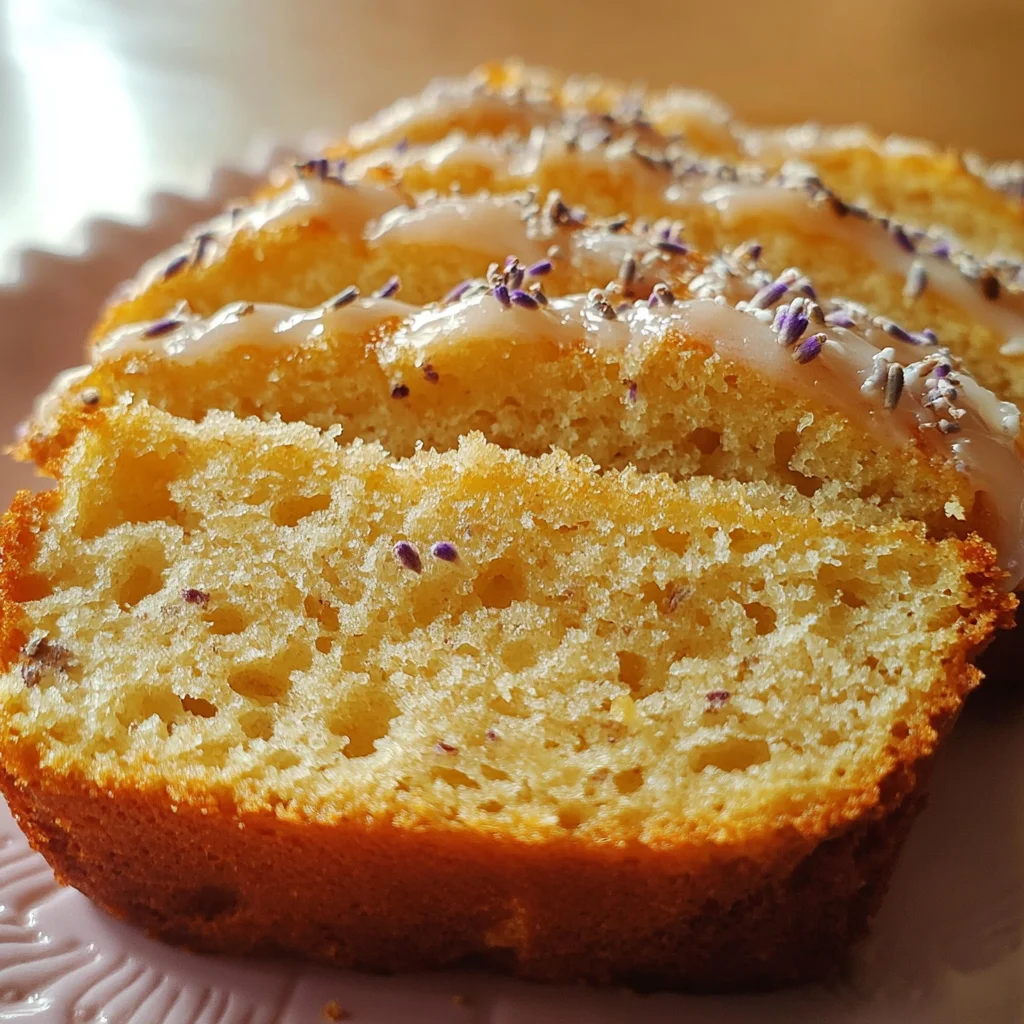 Lavender Tea Bread