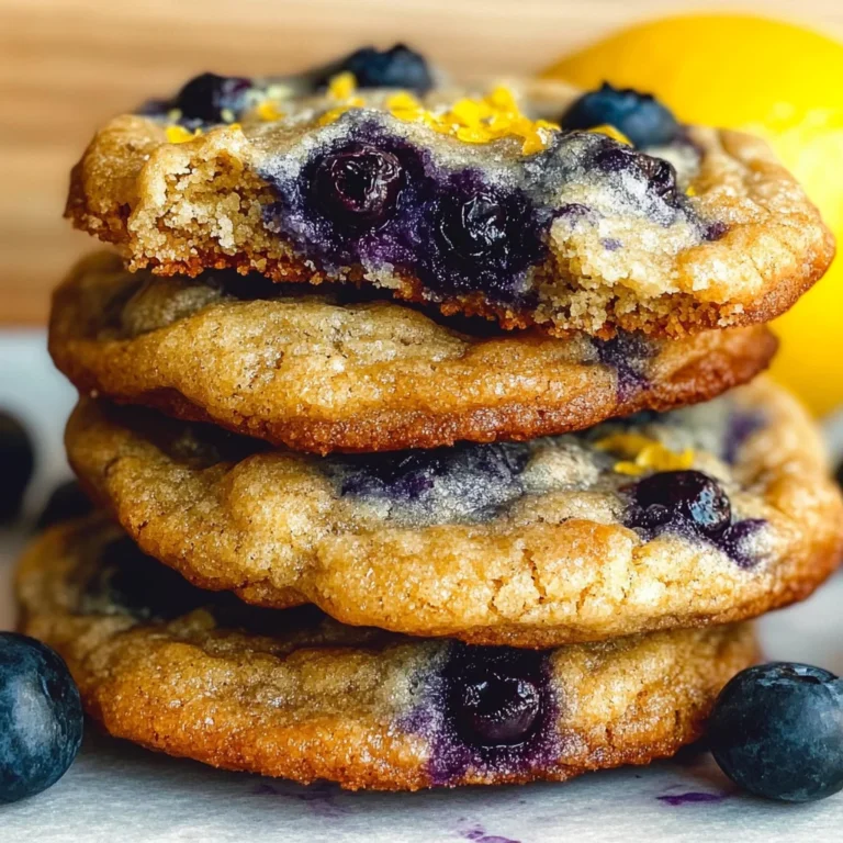 Lemon Blueberry Cookies