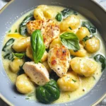 Lemon Gnocchi With Chicken