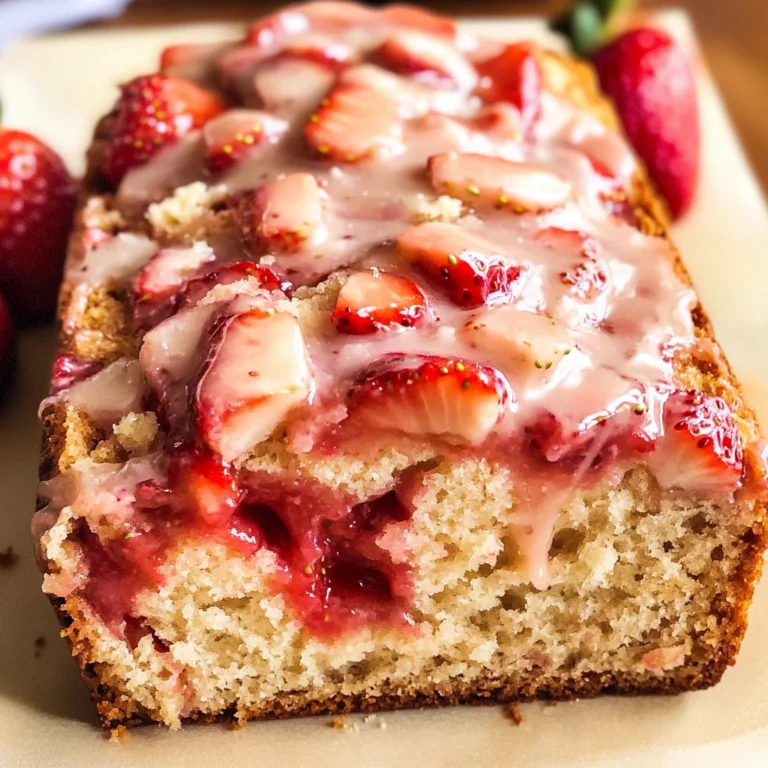 Moist Strawberry Bread (One Bowl)