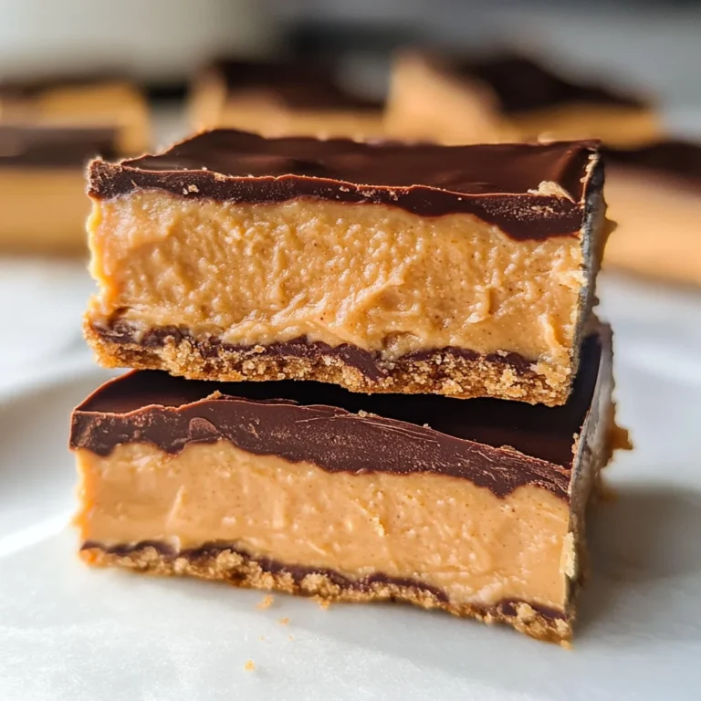 No Bake Peanut Butter Buckeye Bars
