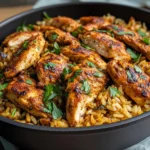 One Pot Shawarma Chicken and Rice