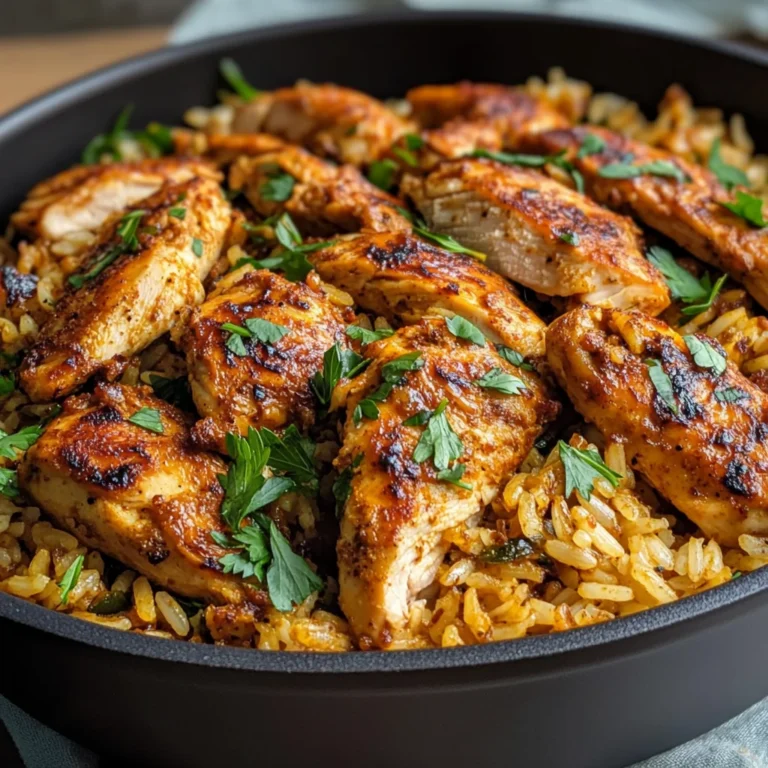 One Pot Shawarma Chicken and Rice