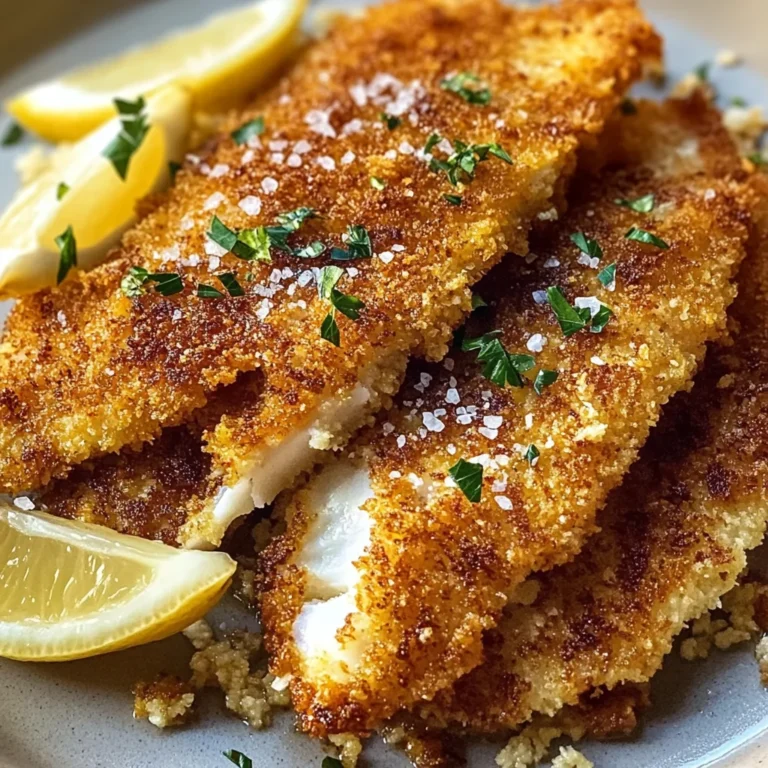 Panko-Crusted Fried Fish