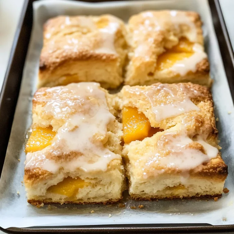 Peach Butter Swim Biscuits