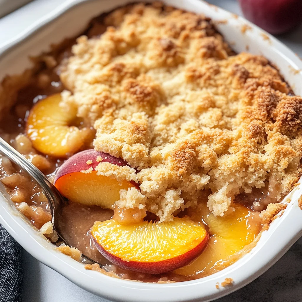 Peach Cobbler Recipe