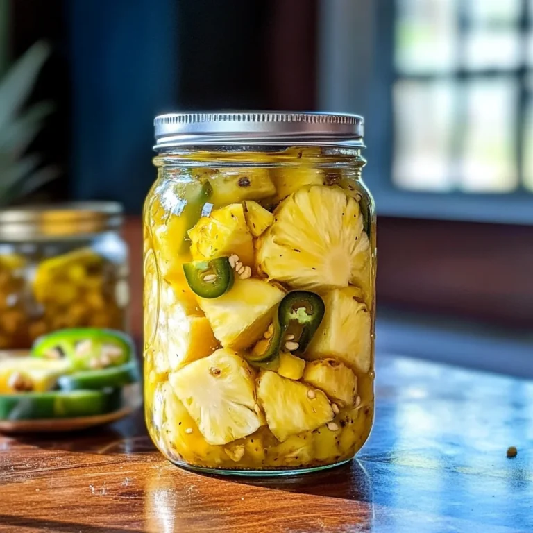Pickled Pineapple