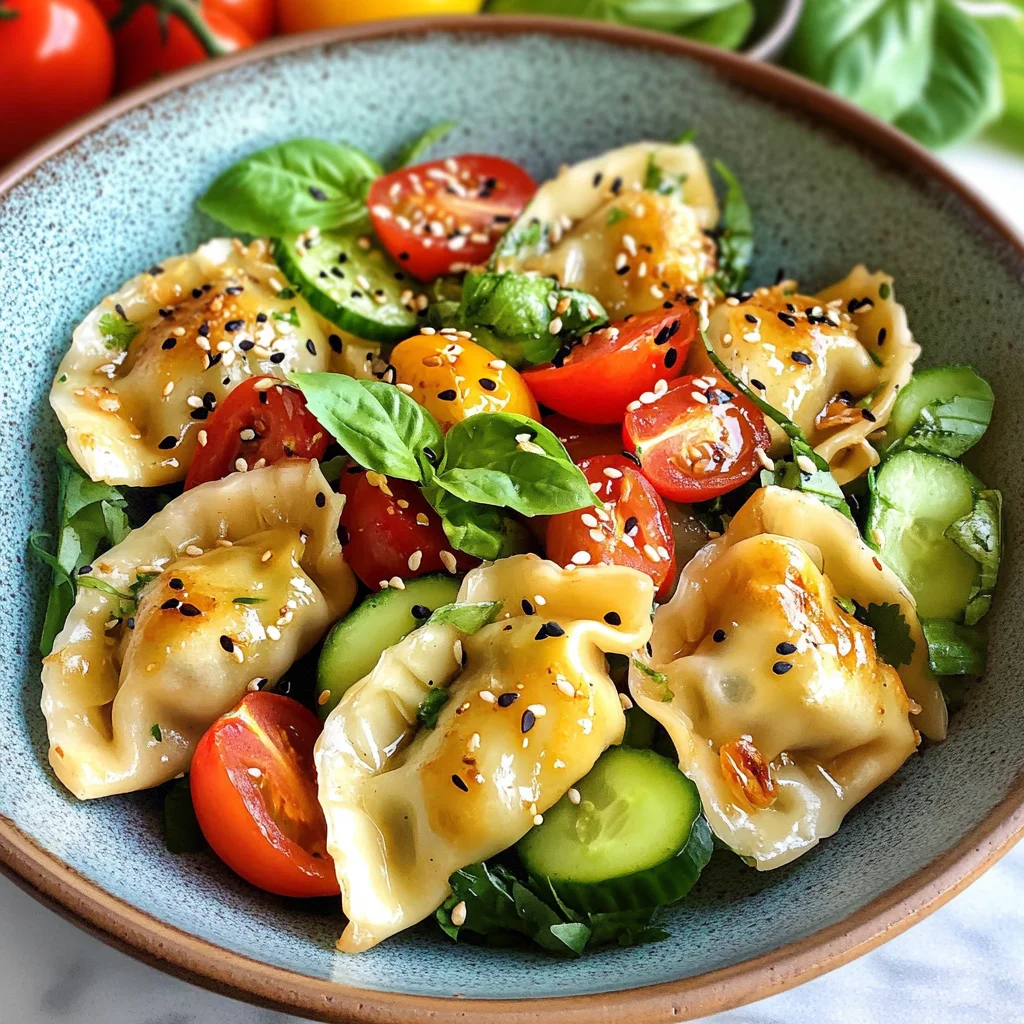 Potsticker Salad (Dumpling Salad)