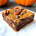 Pumpkin Spice Brownies