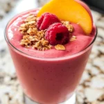 Raspberry Peach Smoothie