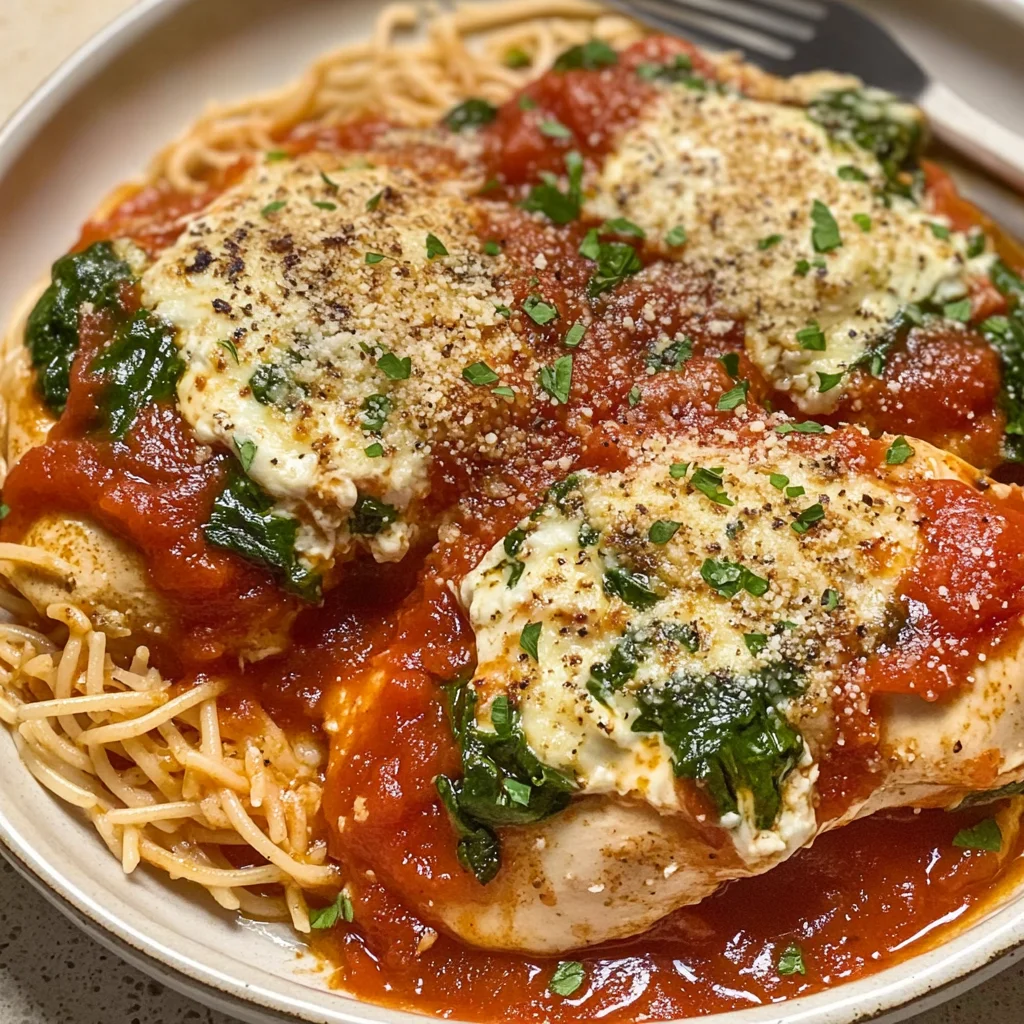 Spinach Ricotta Chicken