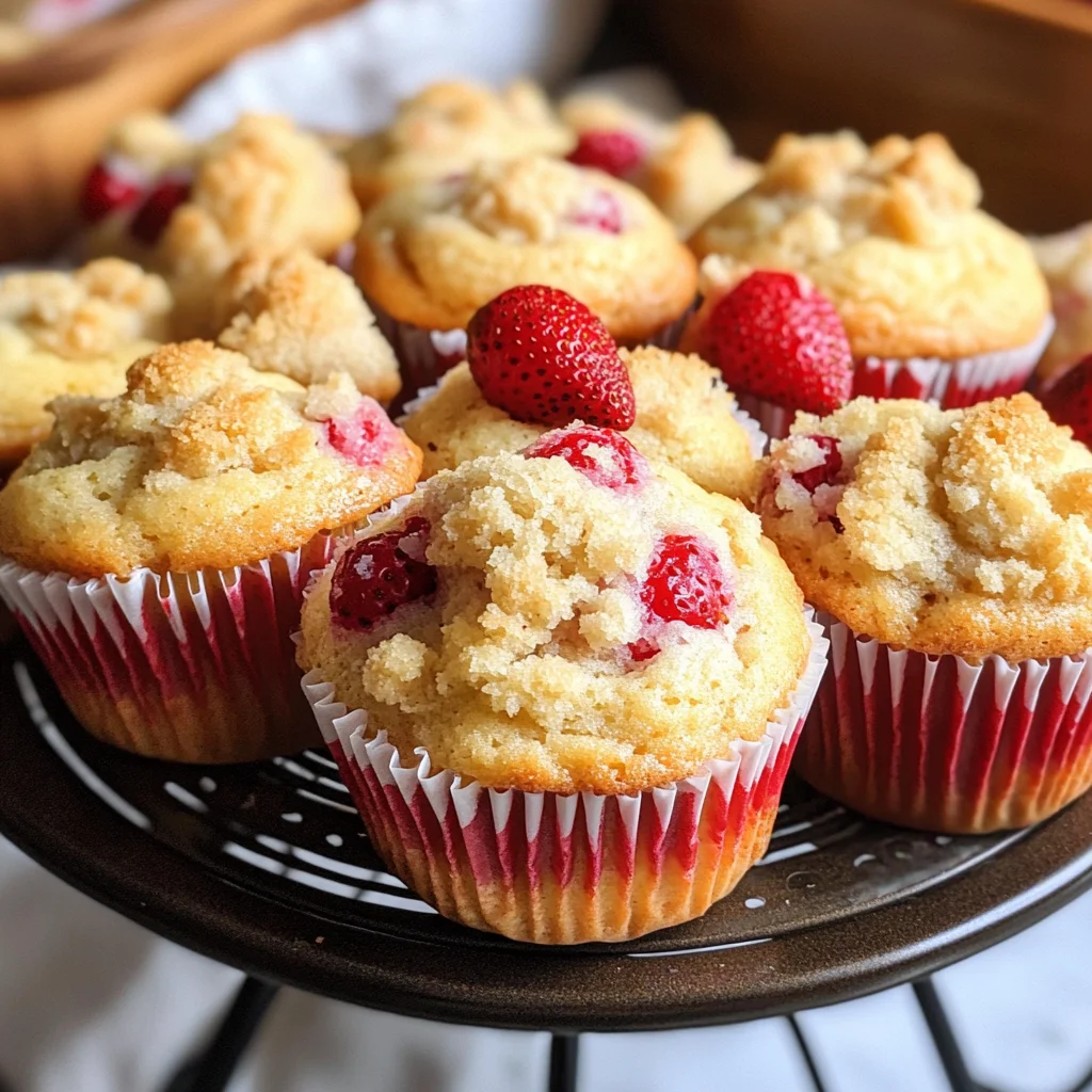 Strawberry Cream Cheese Muffins
