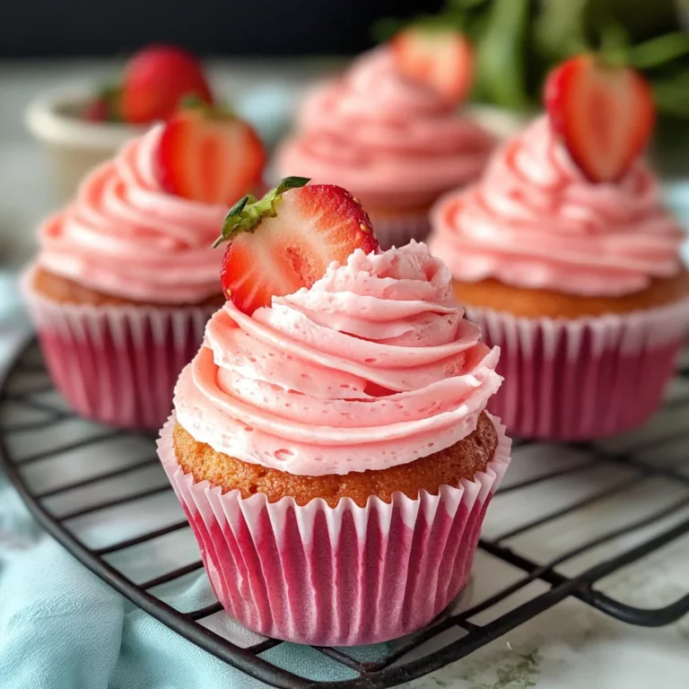Strawberry Cupcakes Recipe