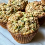 Zucchini Oatmeal Muffins