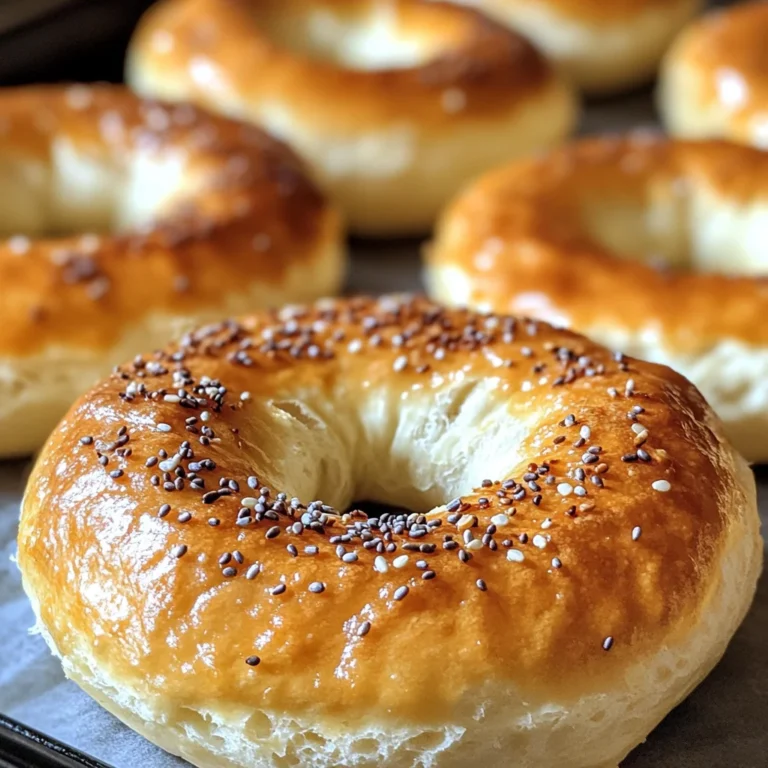 cottage cheese protein bagels (fluffy & easy)