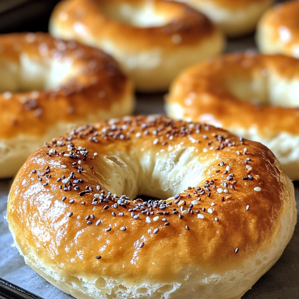 cottage cheese protein bagels (fluffy & easy)