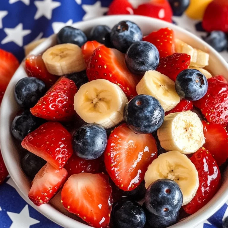 4th of July Fruit Salad