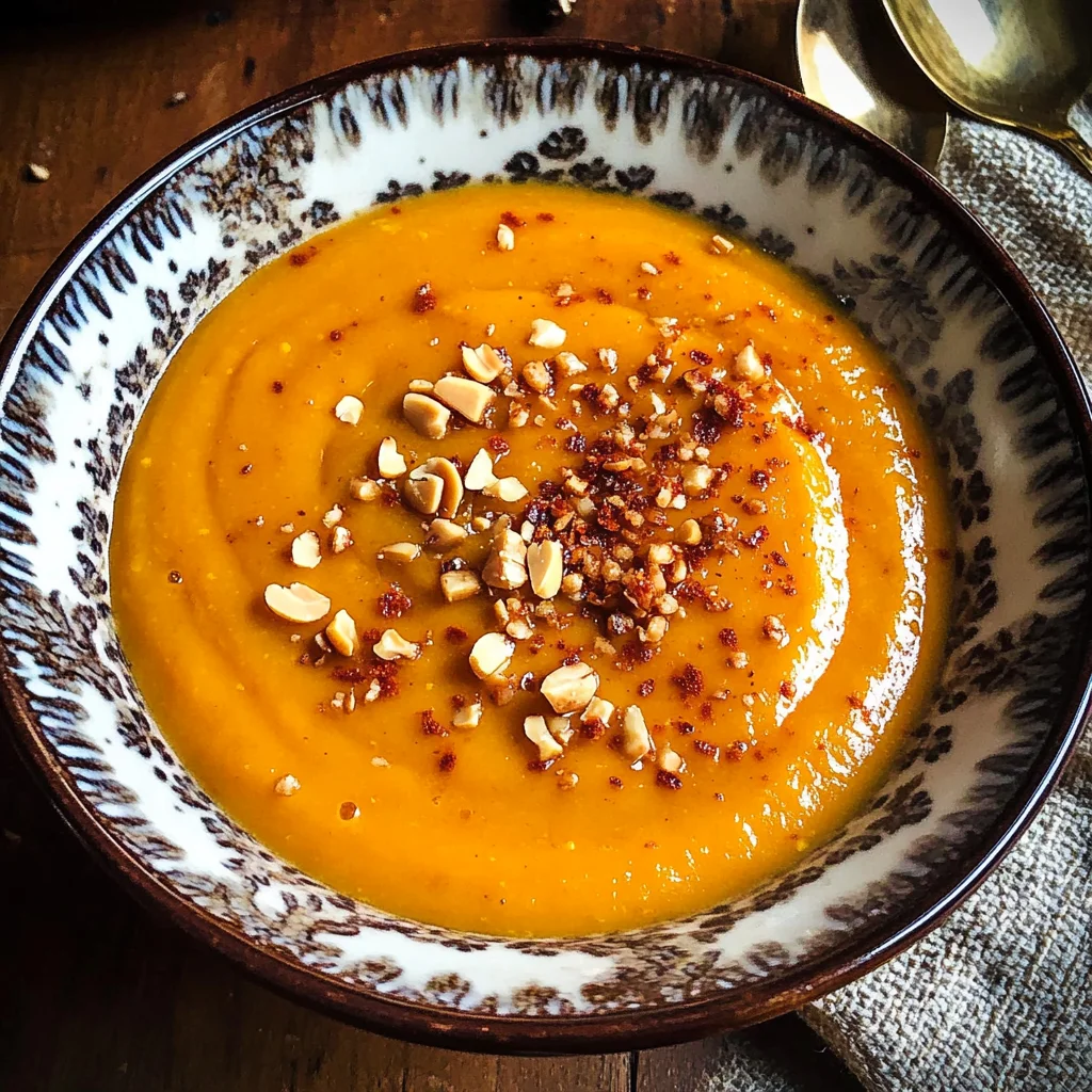 African sweet potato soup
