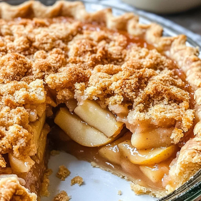 Apple Crumble Pie