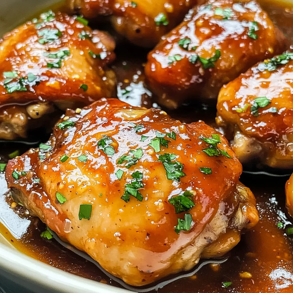 Apricot Chicken Thighs