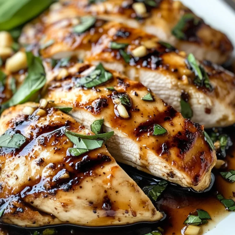 Balsamic Baked Chicken Breast: A Delicious and Easy Recipe for Dinner