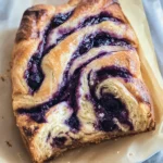Blueberry Cream Cheese Babka