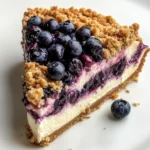 Blueberry Crumble Cheesecake