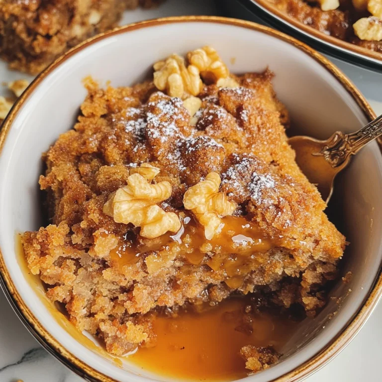 Carrot Cake Cobbler