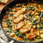 Chicken Sausage White Bean Skillet