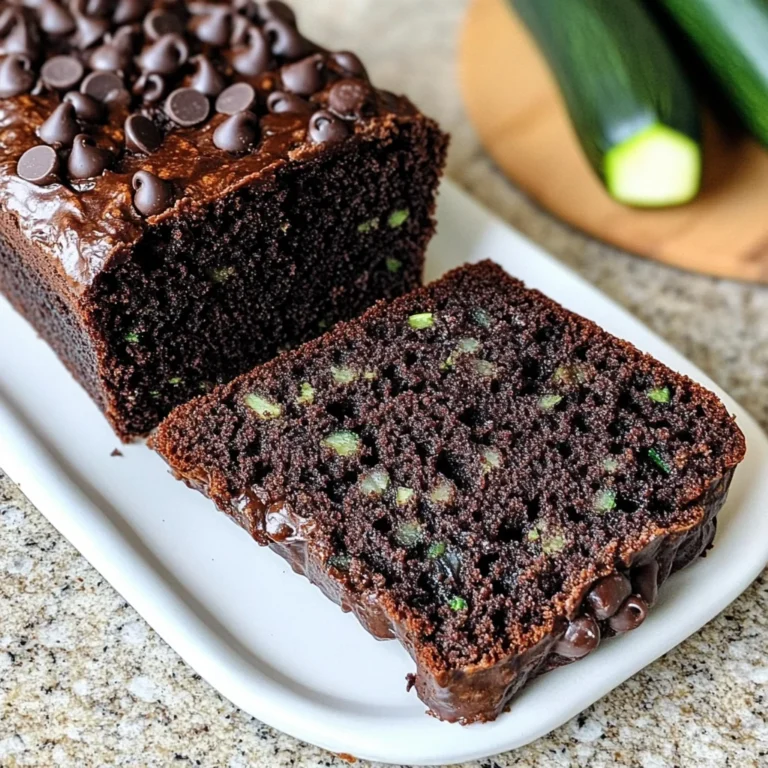 Chocolate Zucchini Bread