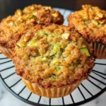 Coconut Flour Zucchini Muffins - Low Carb