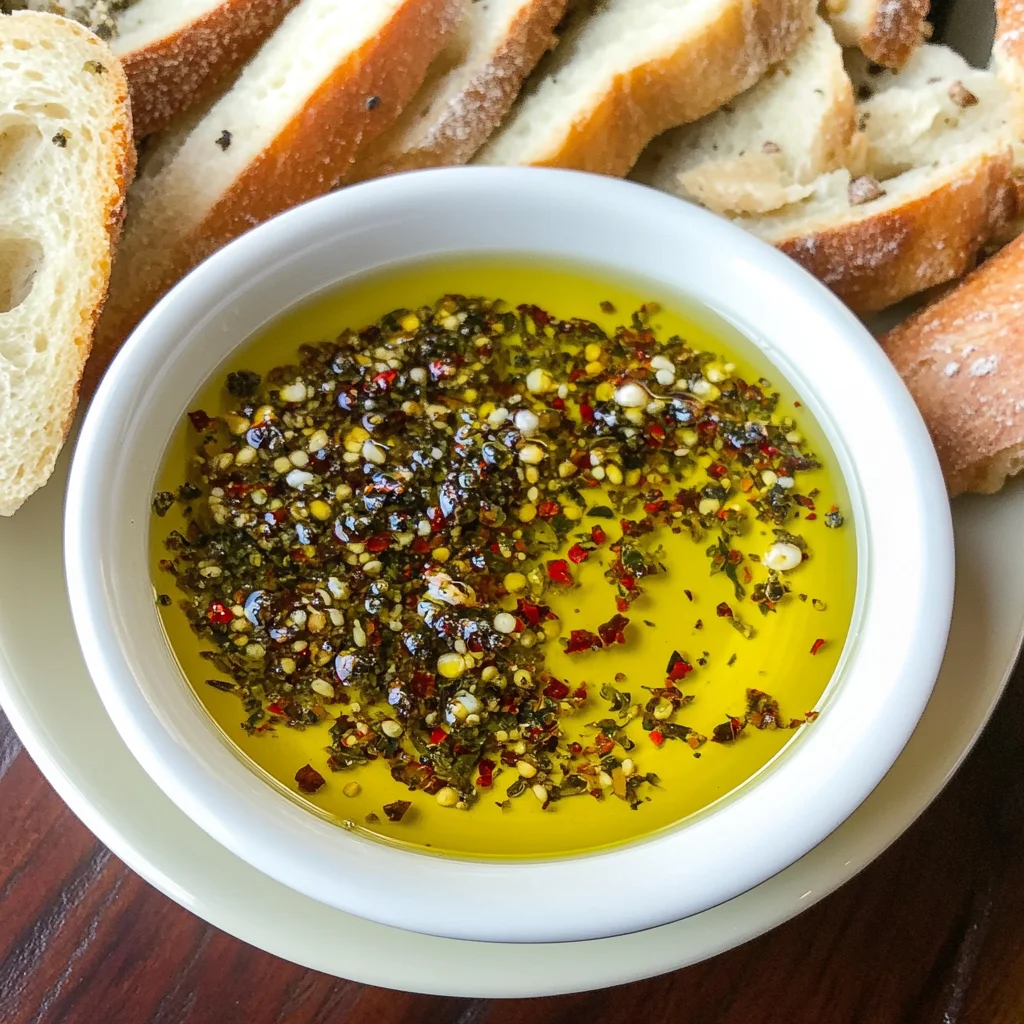 Copycat Carrabba's Bread Dipping Oil Recipe