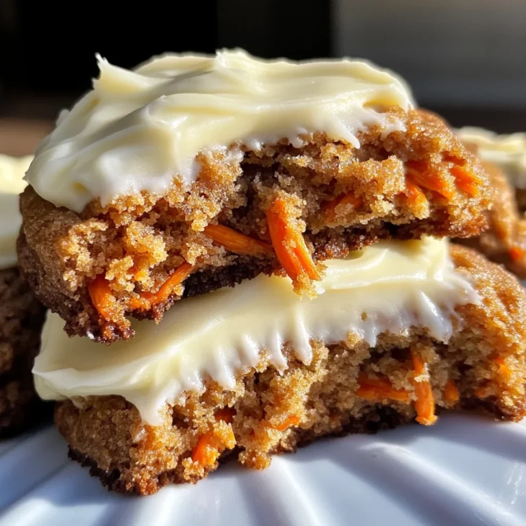 Cozy Carrot Cake Cookies Recipe with Easy Cream Cheese Frosting