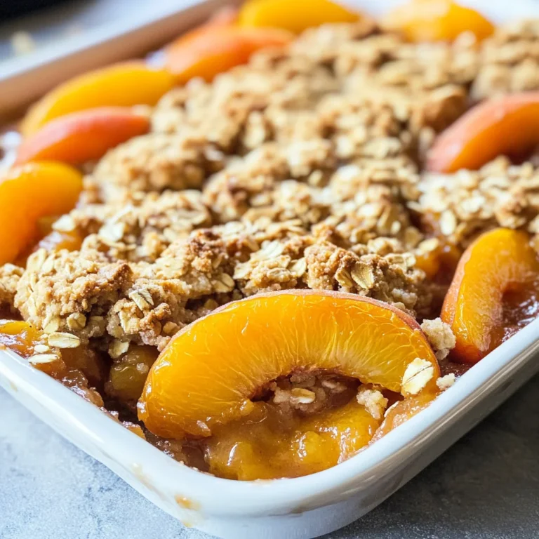 Fresh Apricot Crisp