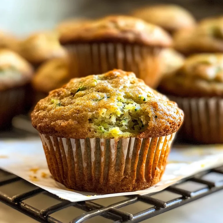 Healthy Banana Zucchini Muffins