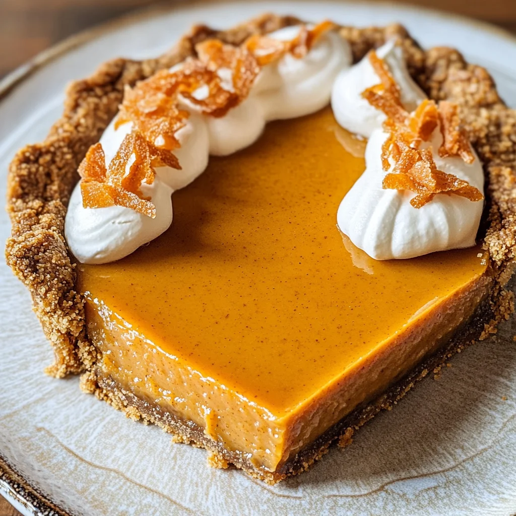 Honey Carrot Pie