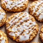 Iced Oatmeal Cookies Recipe