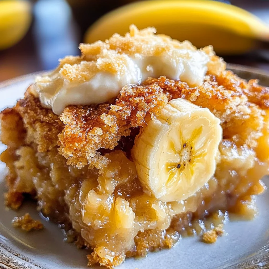 Indulgent Southern Banana Cobbler That'll Lift Your Spirits