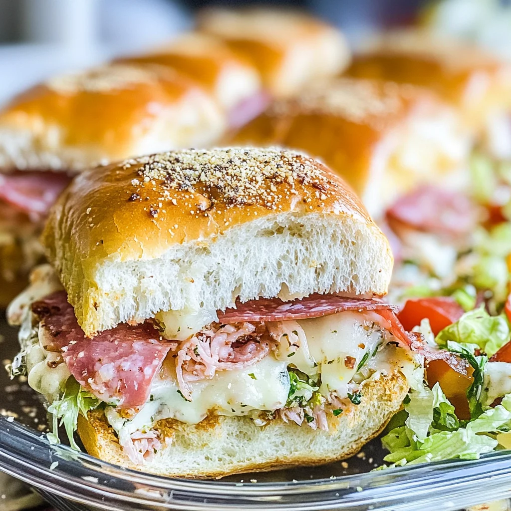 Italian Grinder Sliders