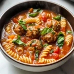 Italian Meatball Soup
