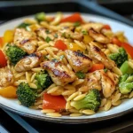 Lemon Chicken & Veggie Orzo Stir Fry: An Amazing Ultimate Recipe