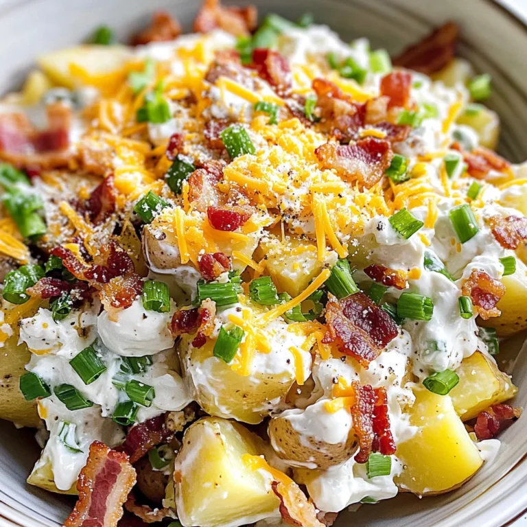 Loaded Baked Potato Salad