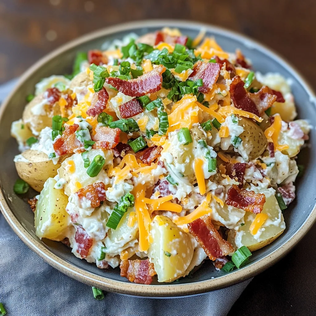 Loaded Baked Potato Salad Recipe