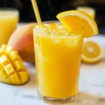 Mango Lemonade - made in 10 minutes!