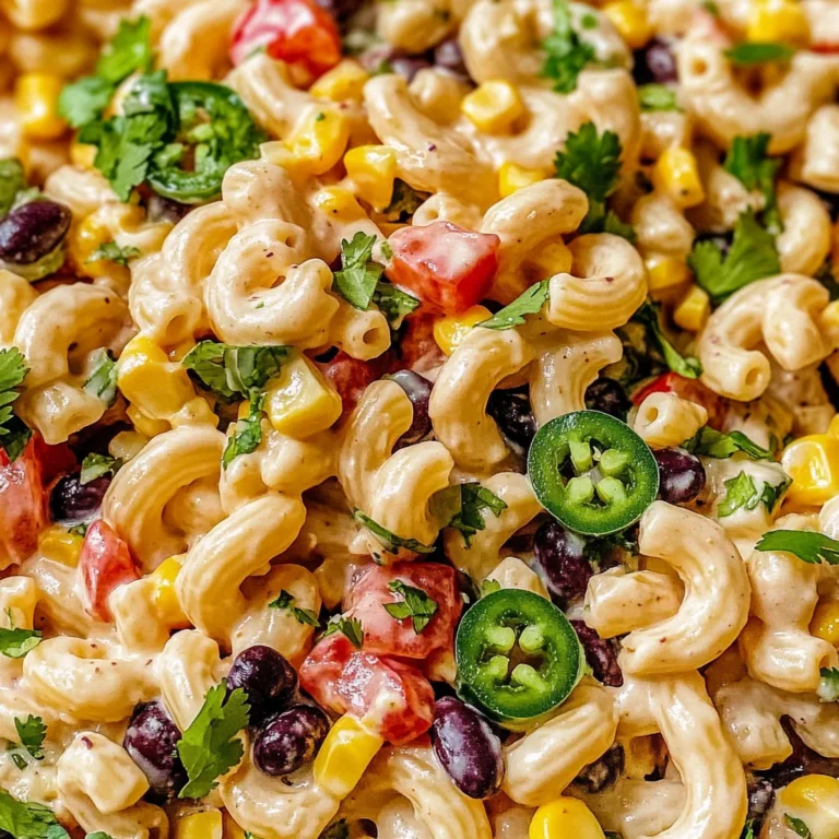 Mexican Macaroni Salad Recipe