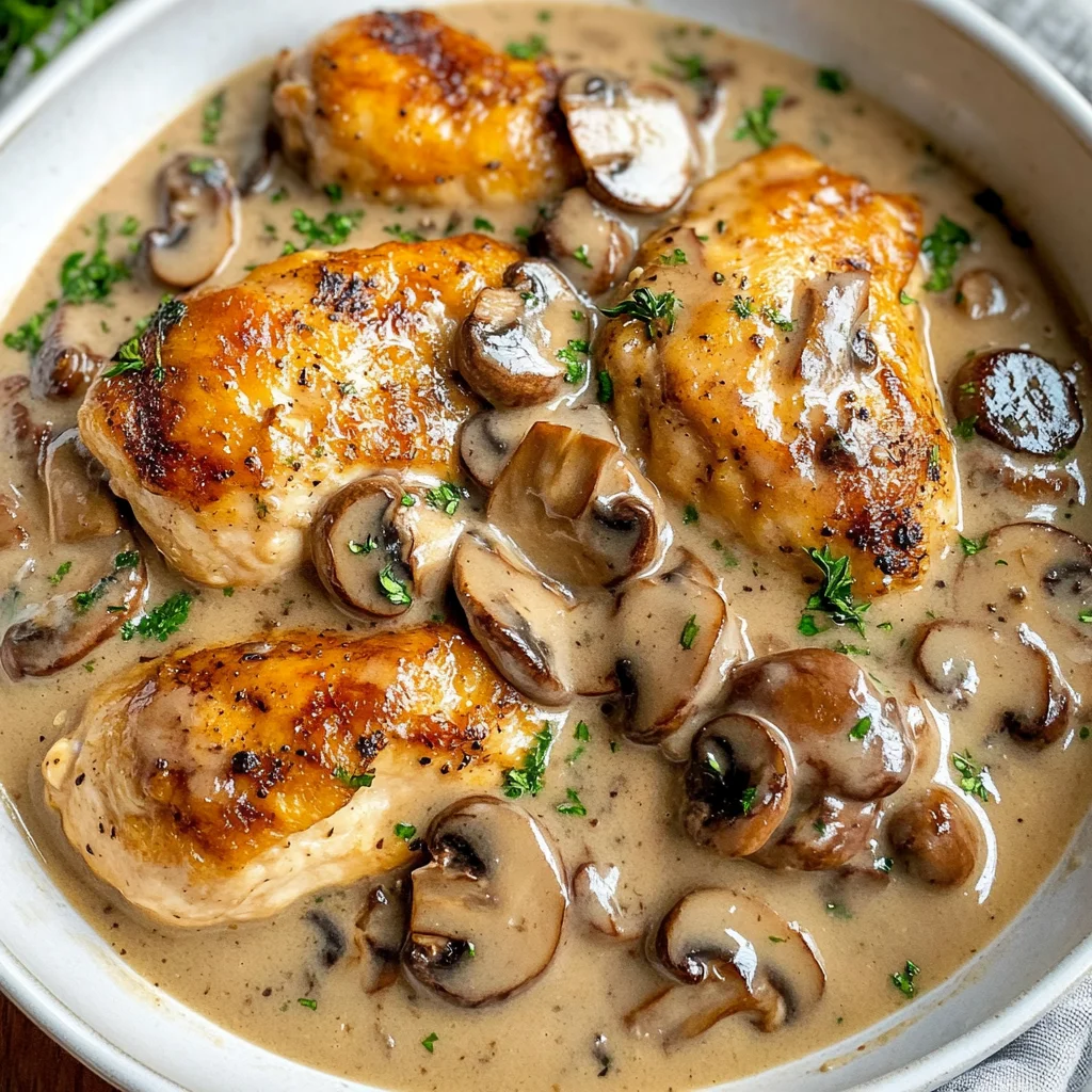 Mushroom Chicken