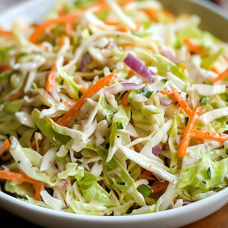 Old Fashioned Coleslaw with Vinegar