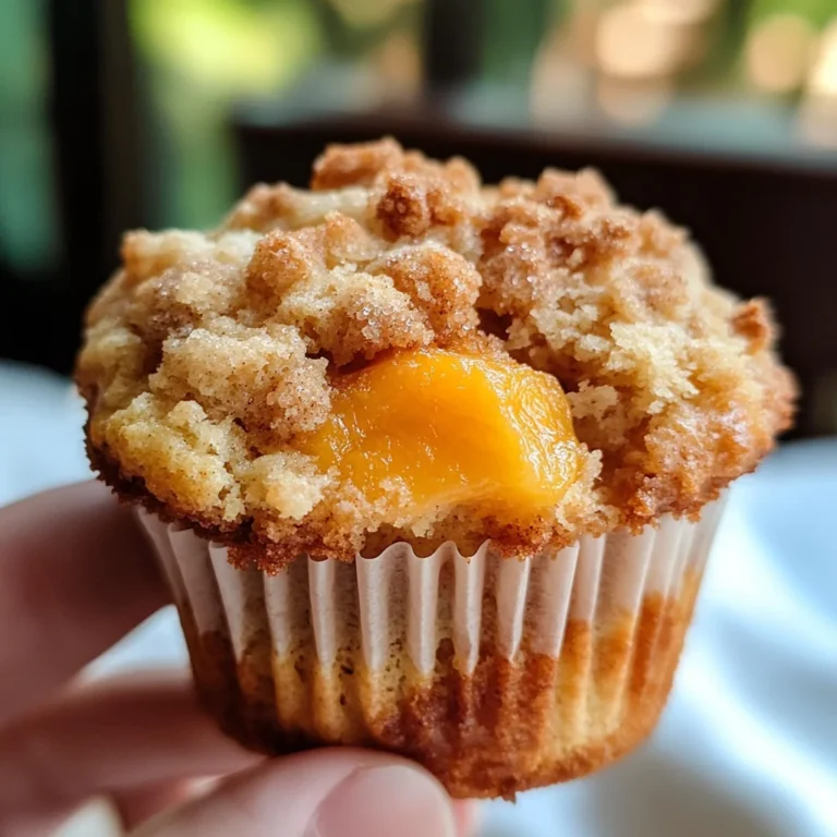 Peach Muffins