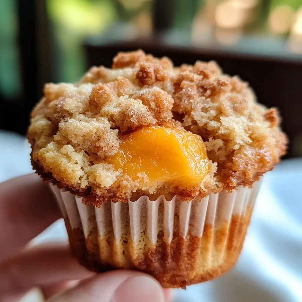 Peach Muffins