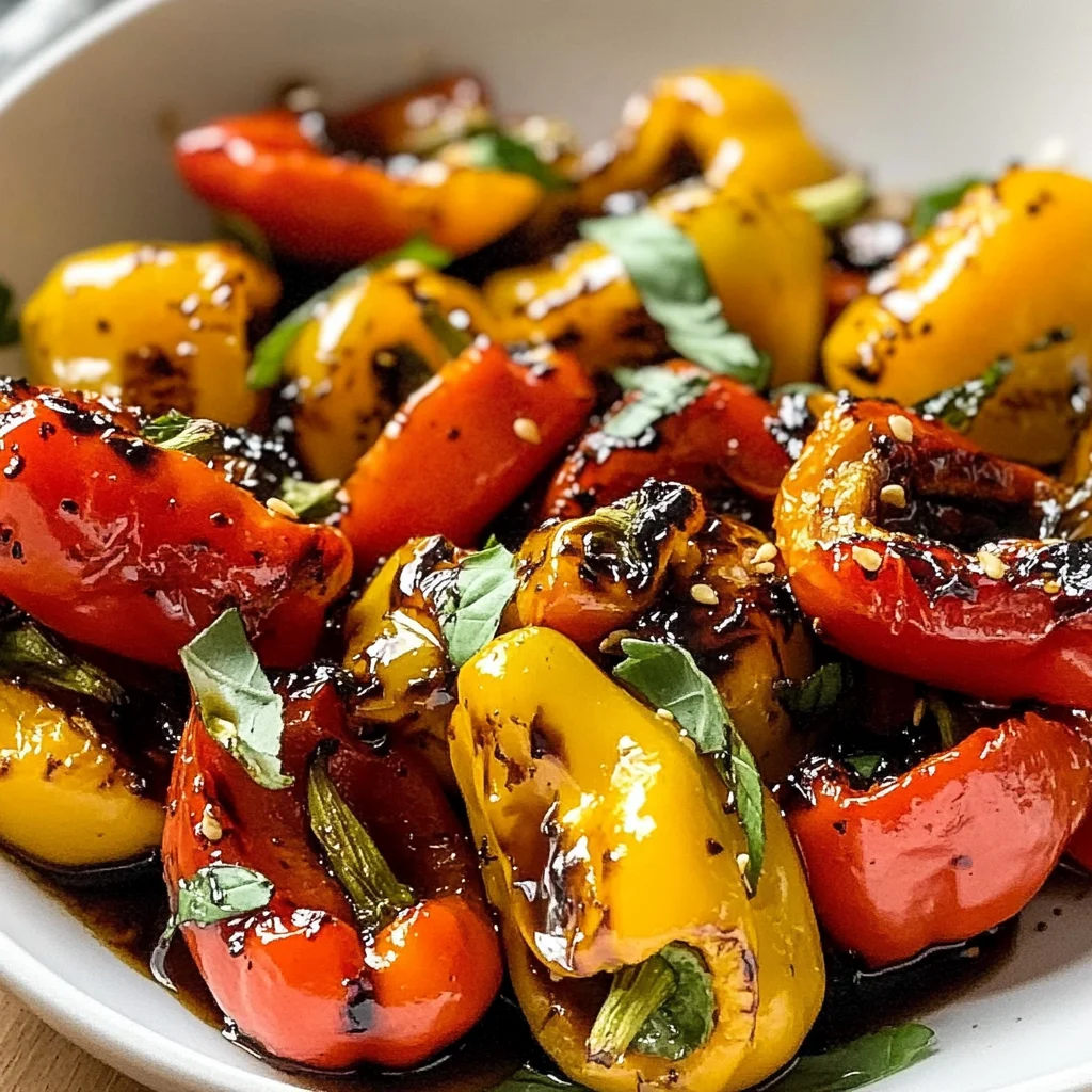 Roasted Mini Peppers